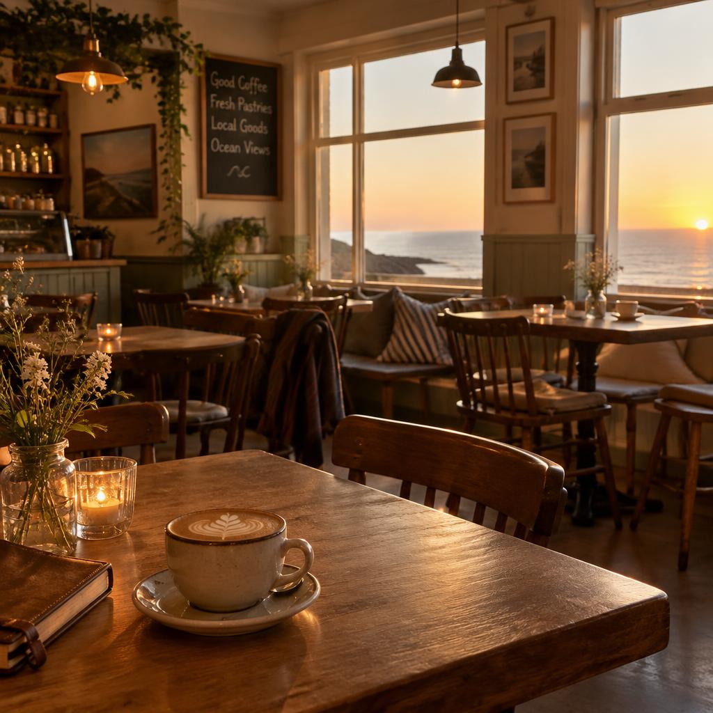Fjara Café — Café landing page